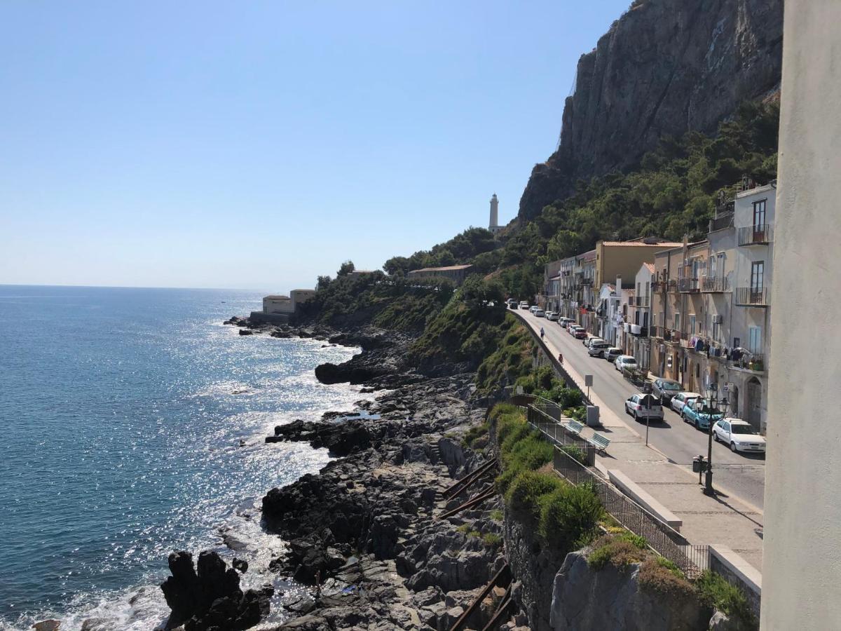 Appartamento La Casa Sulla Scogliera Cefalù Esterno foto